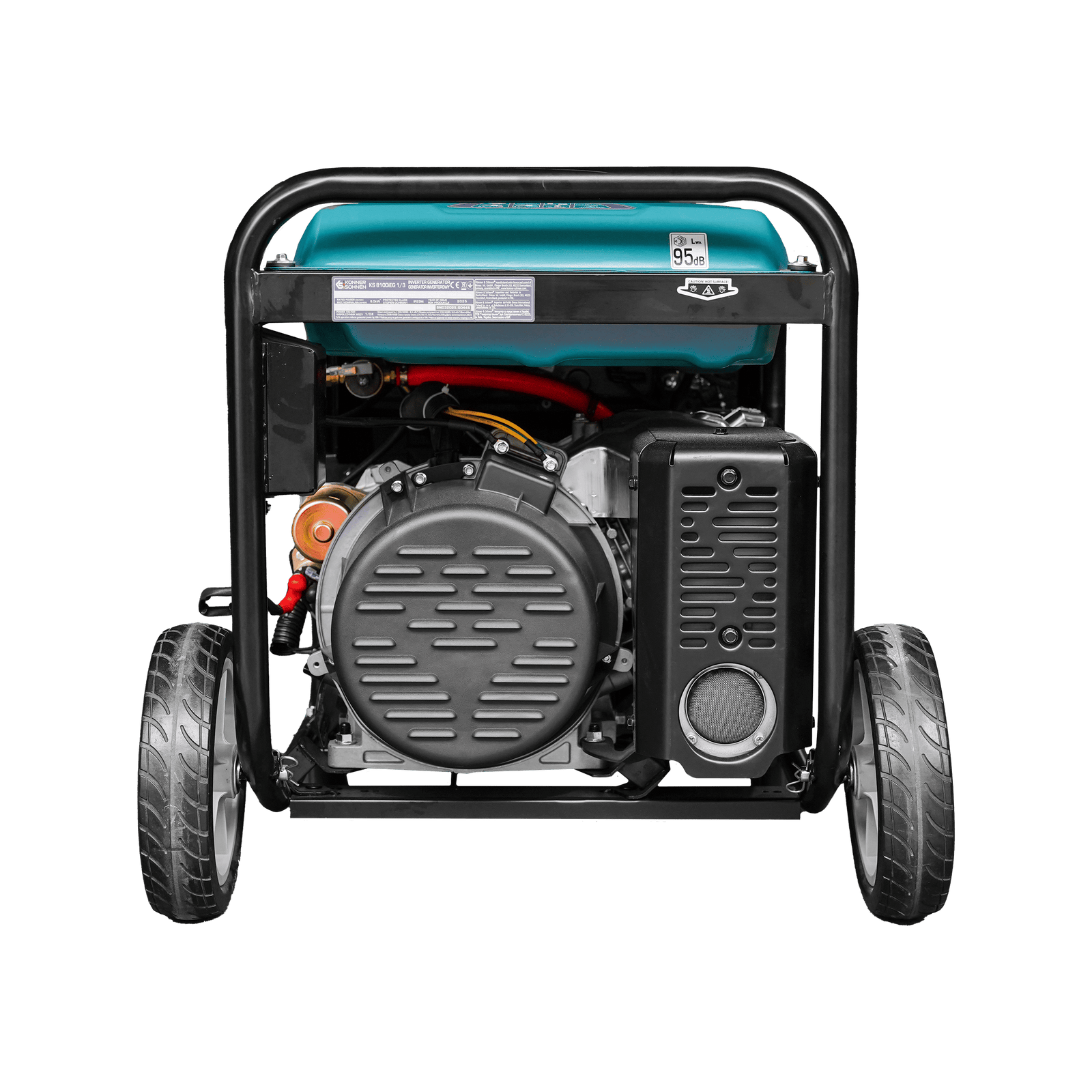 LPG/gasoline inverter generator KS 8100iEG 1/3