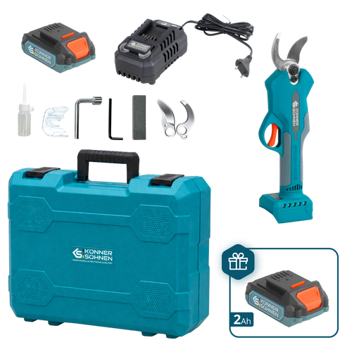 Cordless Electric Pruning Shears KS CPS20V-32 CASE PLUS