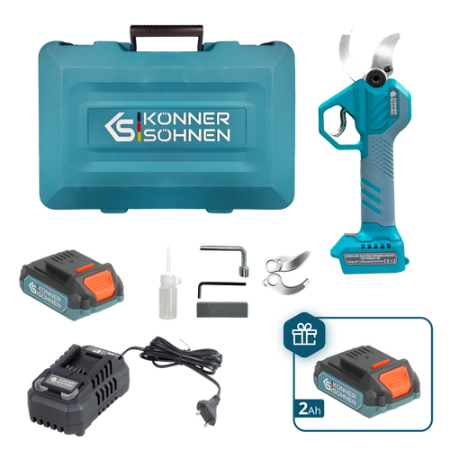 Cordless Electric Pruning Shears KS CPS20V-40 CASE PLUS