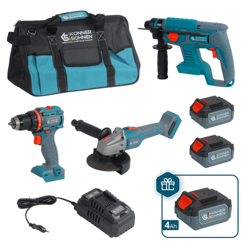 Cordless Master Set 3-in-1 Kit KS RHAGD 20V SET 3 PLUS