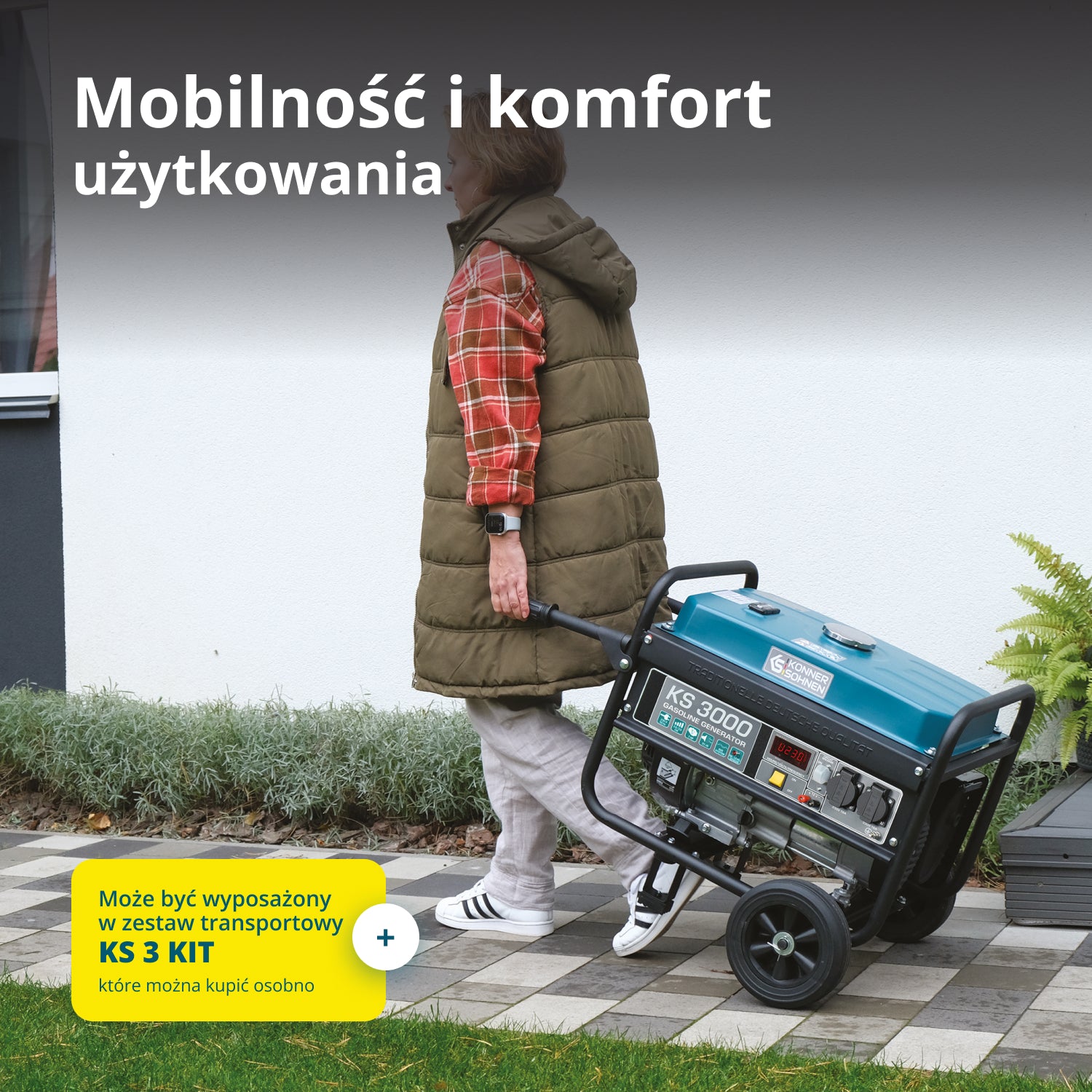 Benzīna ģenerators "Könner & Söhnen" KS 3000