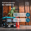 LPG/Benzīna ģenerators "Könner & Söhnen" KS 10000E G thumbnail