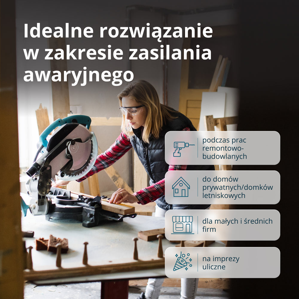 Generator benzynowo-gazowy „Könner & Söhnen” KS 10000E G