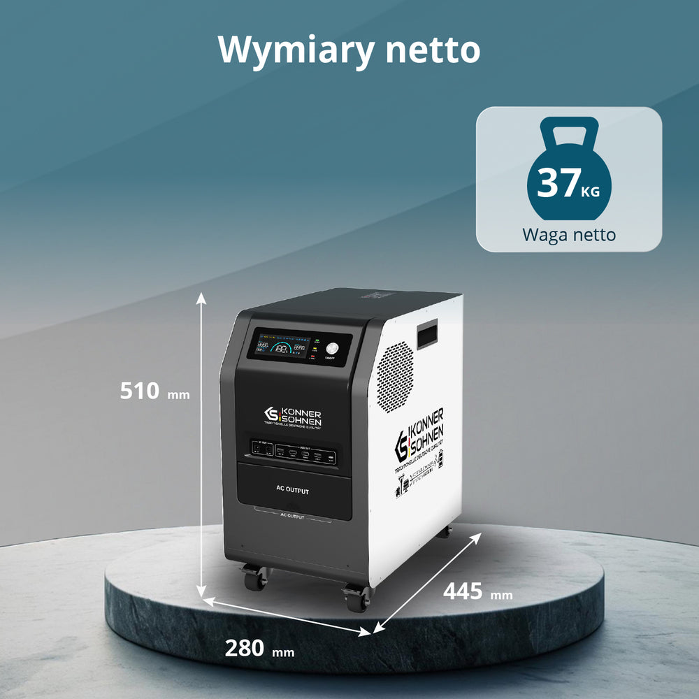 Przenośna elektrownia 3-w-1 KS 3000PS