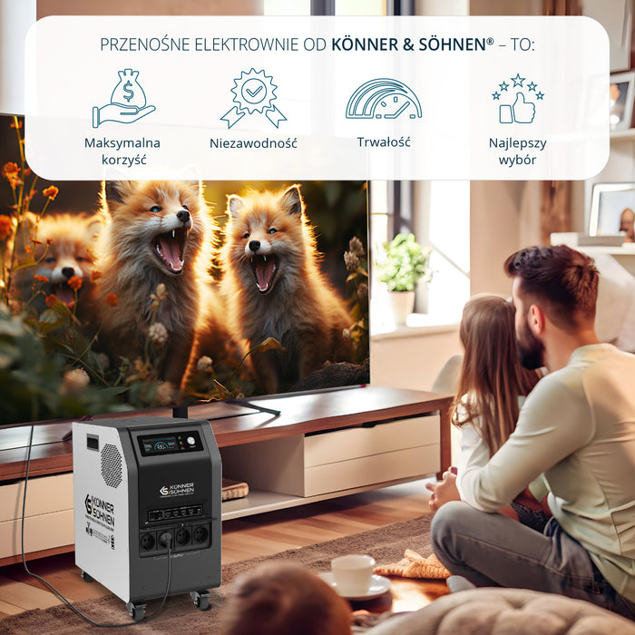 Przenośna elektrownia 3-w-1 KS 3000PS