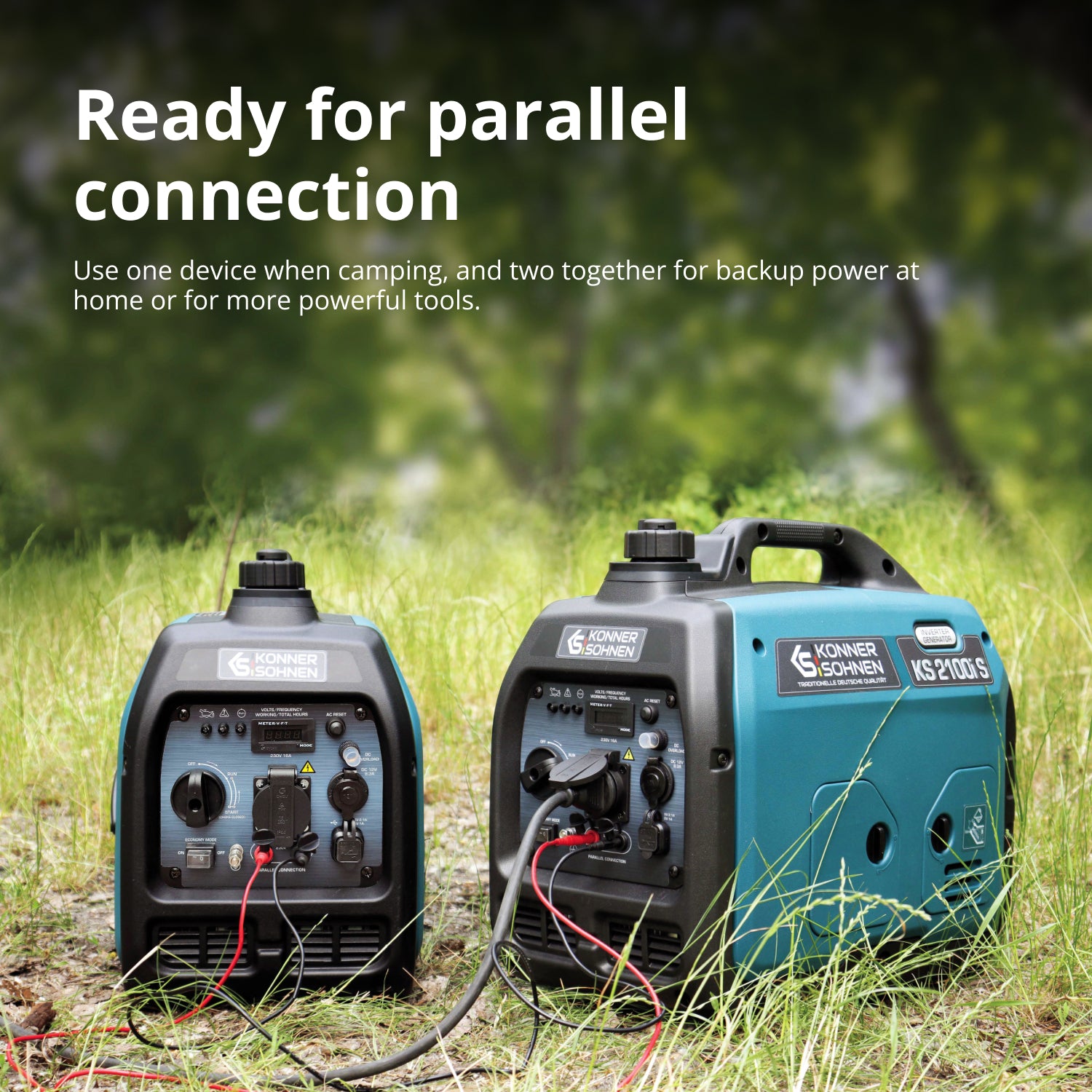 LPG/gasoline inverter generator KS 3100iG S