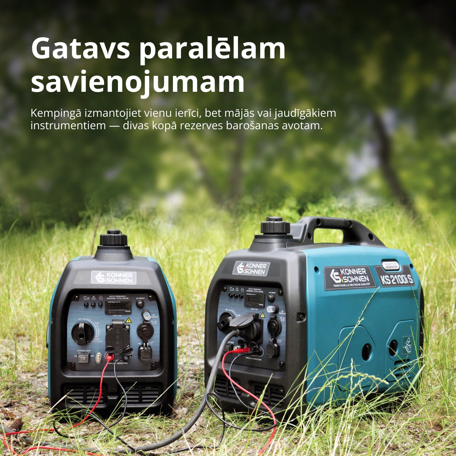 LPG/benzīna invertora ģenerators KS 3100iG S