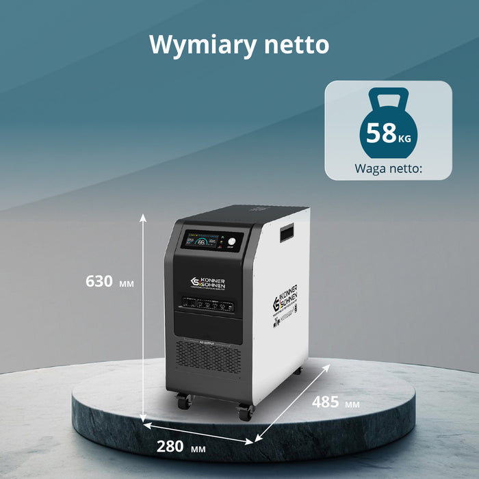Przenośna elektrownia 3-w-1 KS 5200PS