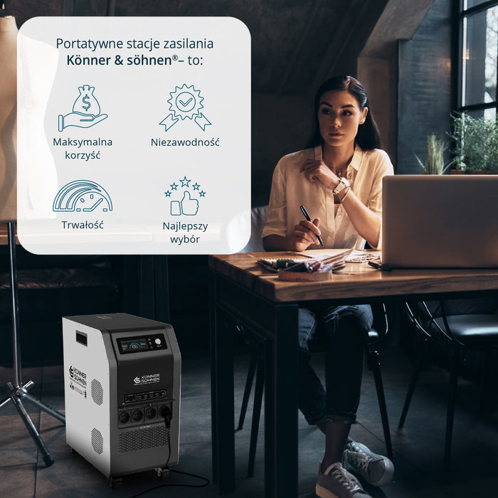 Przenośna elektrownia 3-w-1 KS 5200PS