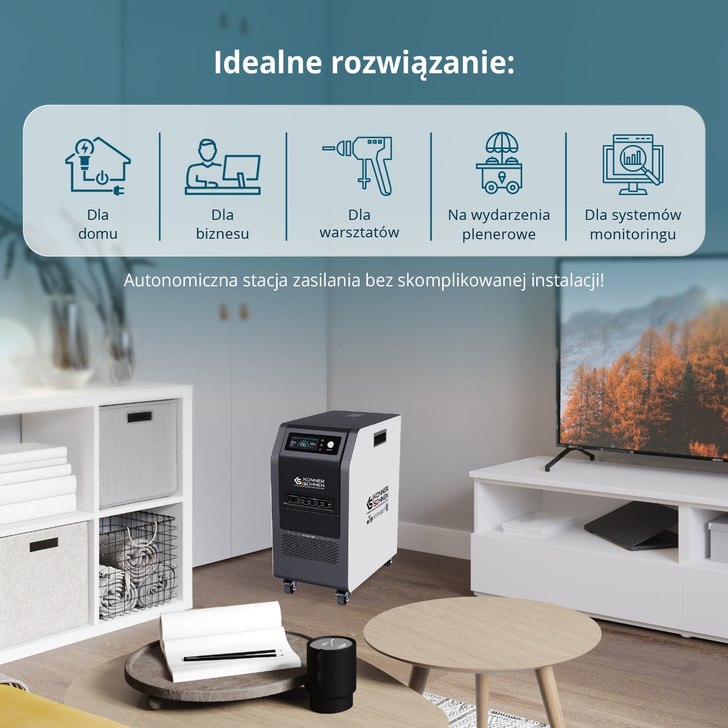 Przenośna stacja zasilania KS 5200PS