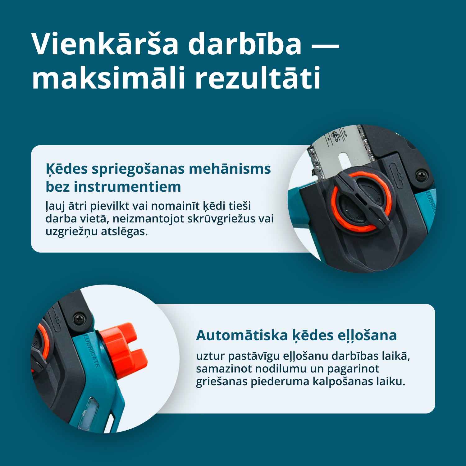 Bezvadu Mini Motorzāģis KS MCS20V-8 Korpuss