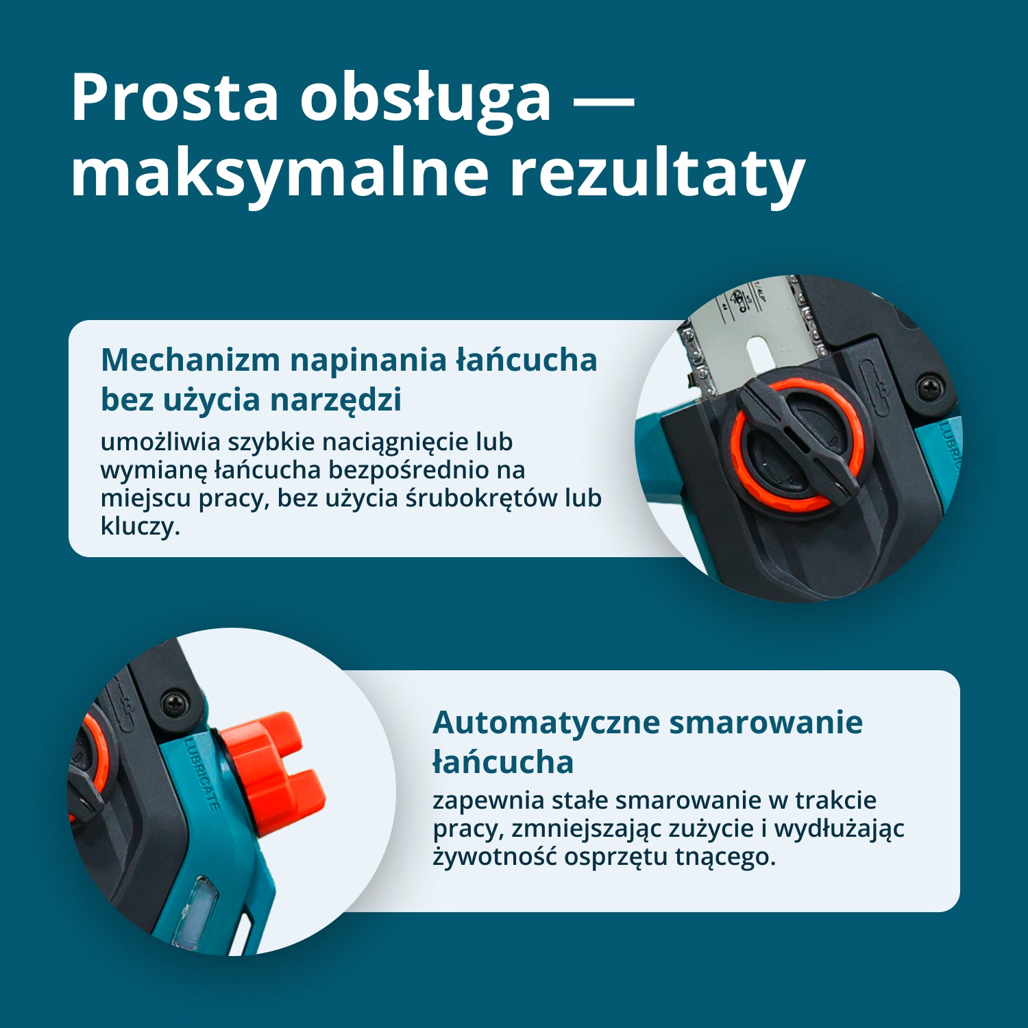 Akumulatorowa mini pilarka KS MCS20V-8 Case