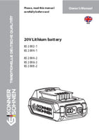 20V litija akumulators