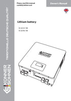 Litija akumulators KS LB 24-100, KS LB 48-100