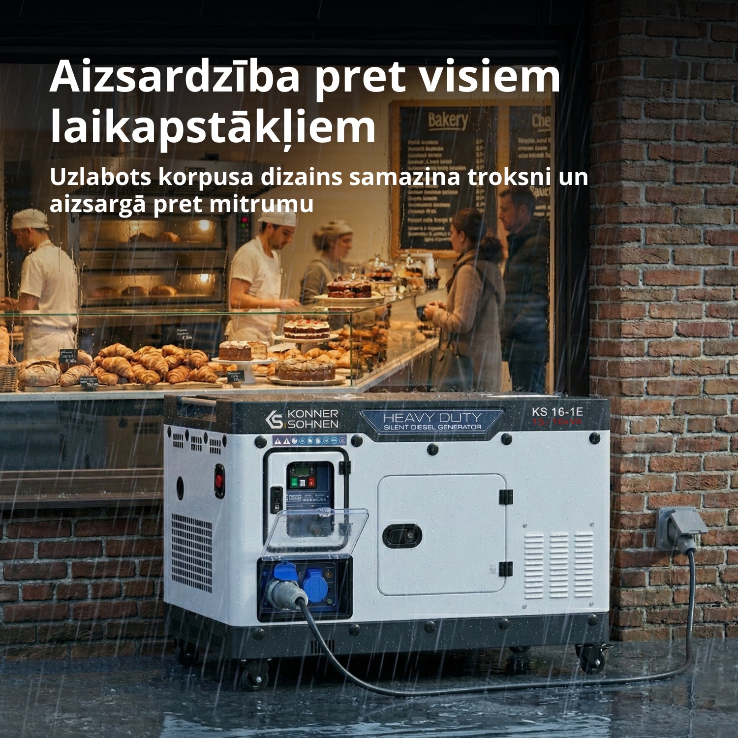 Dīzeļģenerators KS 16-1E