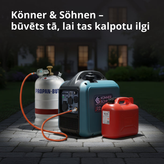 Invertora ģenerators (LPG/benzīns) KS 1900iG S