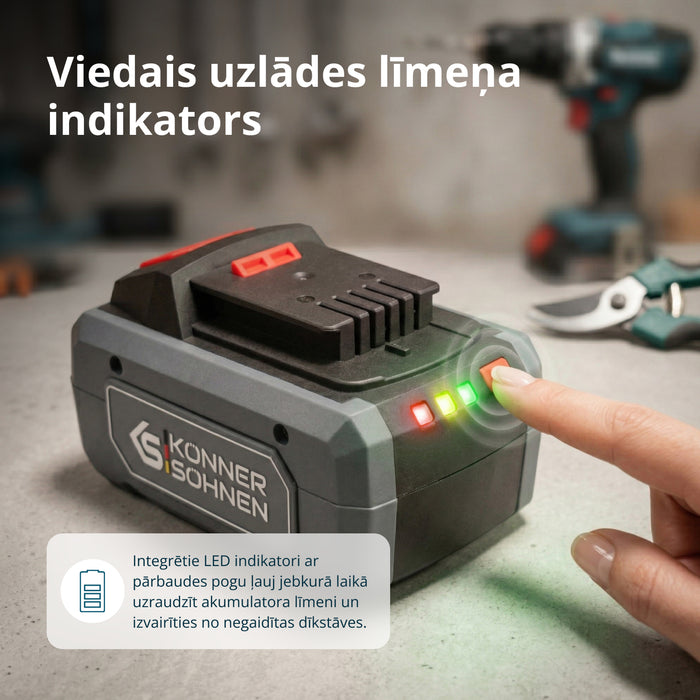 20V litija akumulators KS 20V6-2