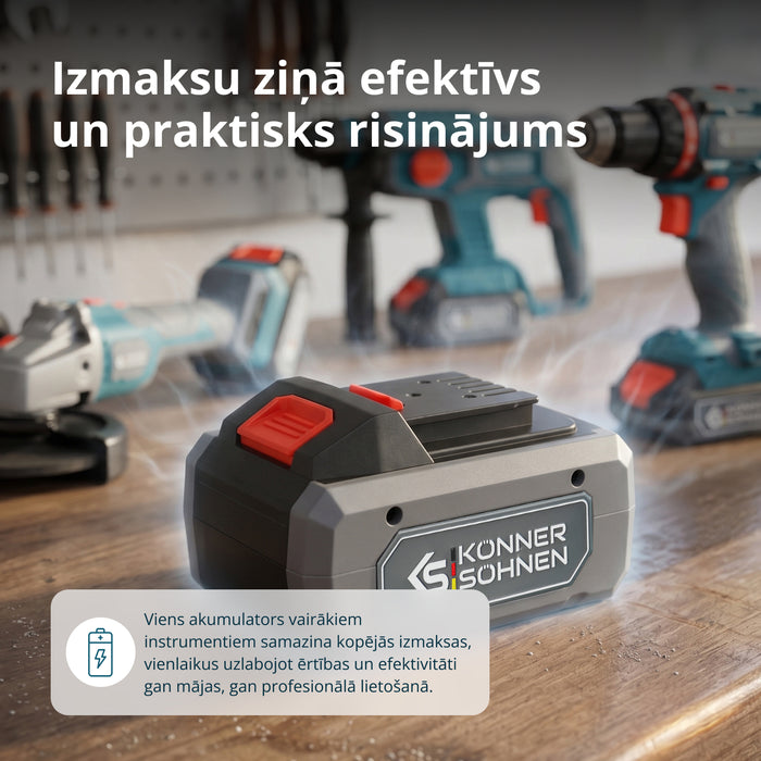 20V litija akumulators KS 20V6-2