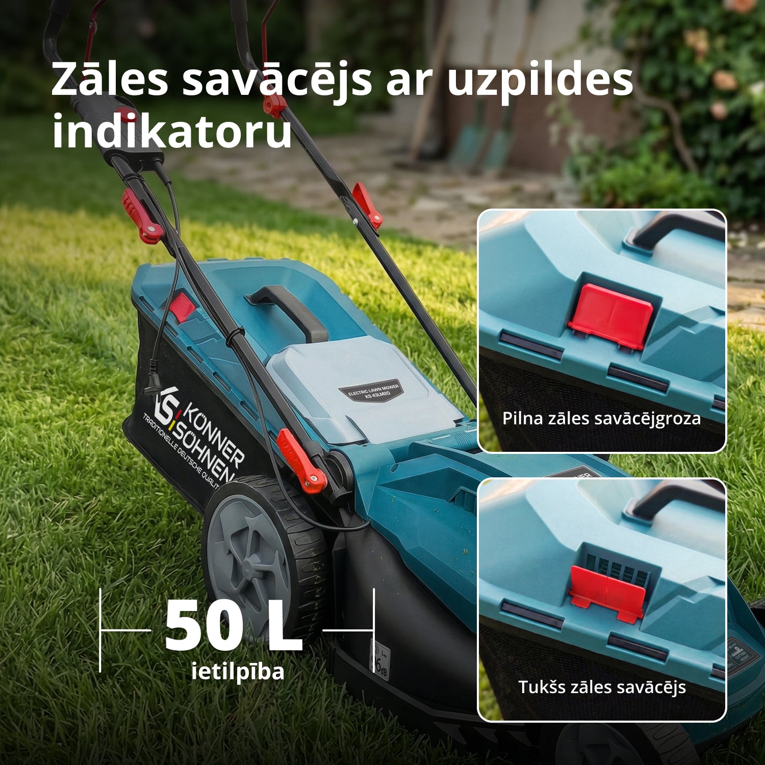 Elektriskā zāles pļaujmašīna KS 43LM20