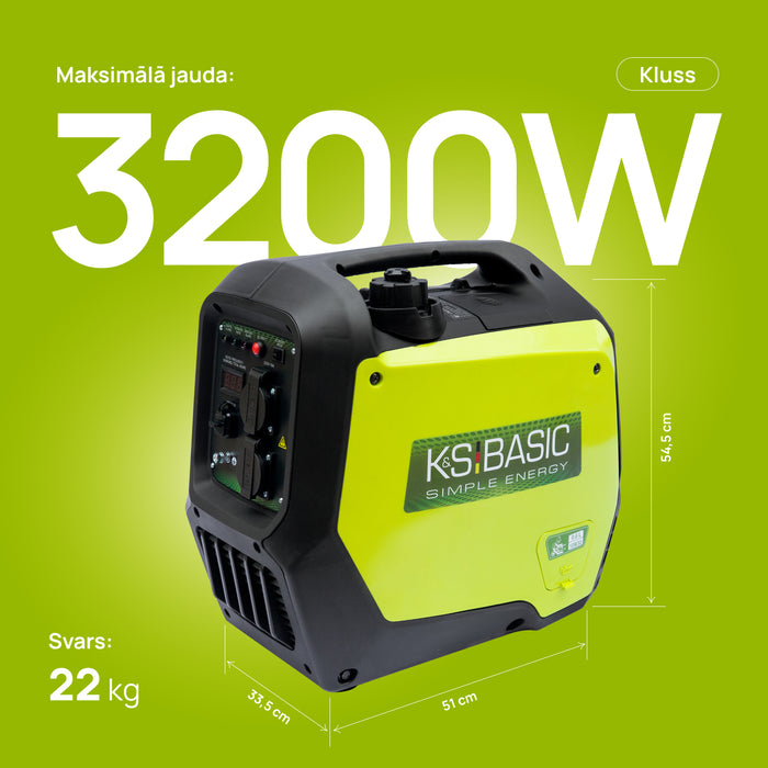 Invertora ģenerators KSB 32i S