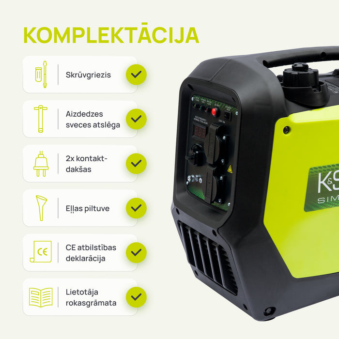 Invertora ģenerators KSB 32i S