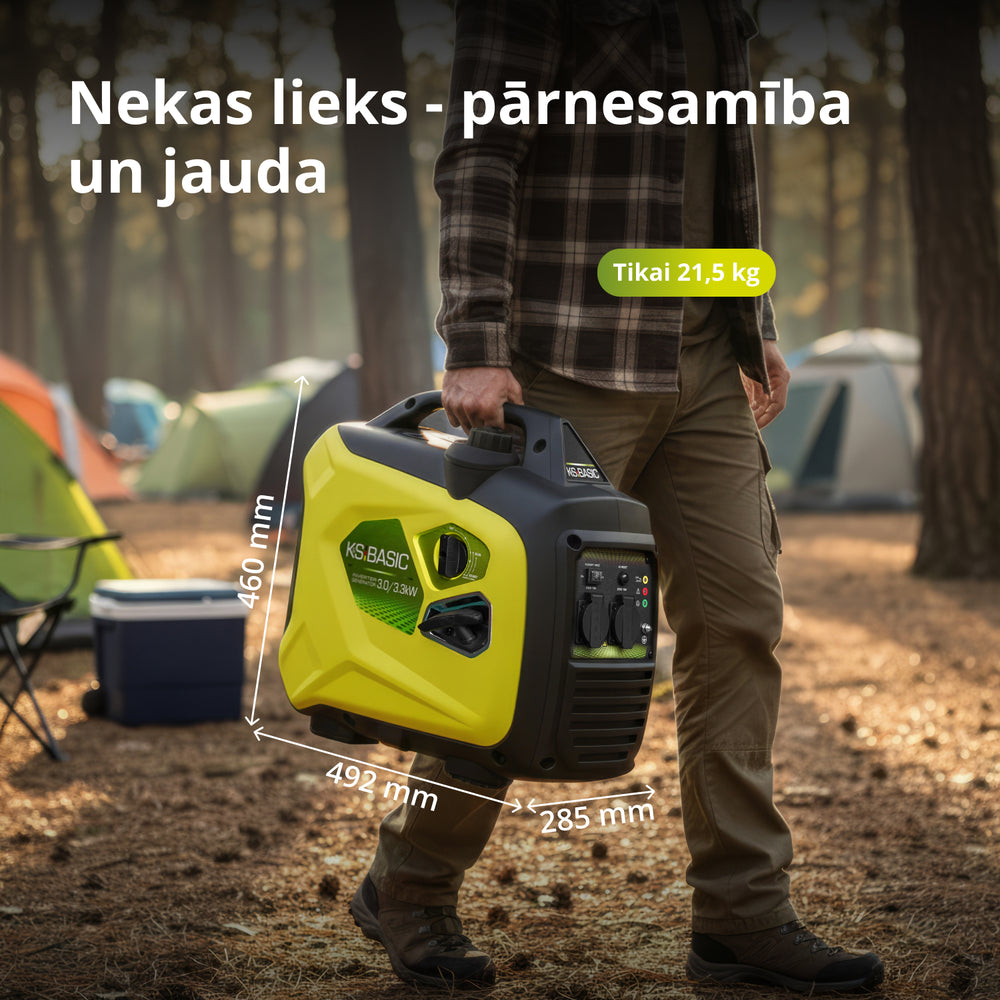 Invertora ģenerators KSB 33i S