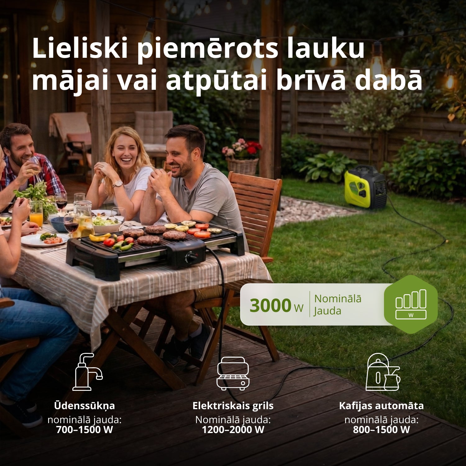 Invertora ģenerators KSB 33i S