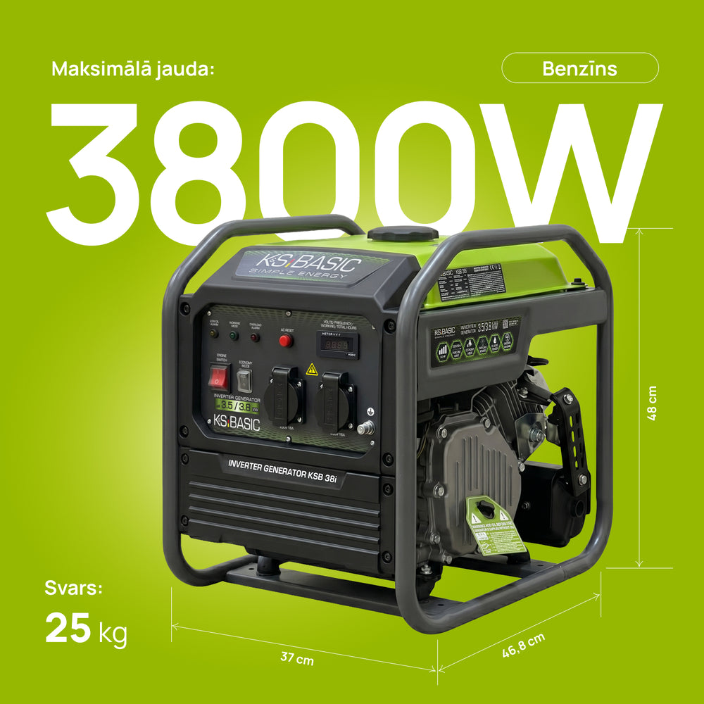Invertora ģenerators KSB 38i