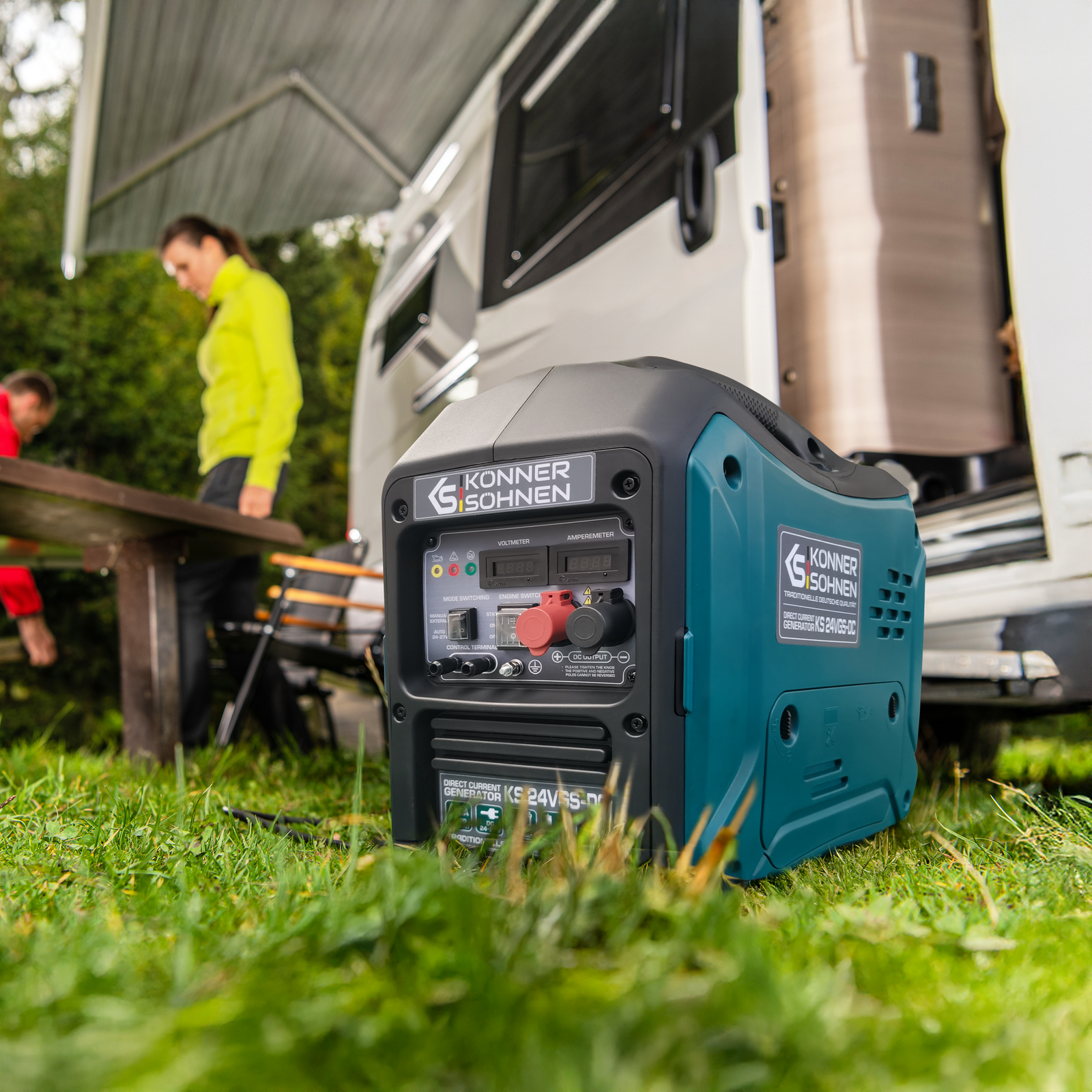 KS 24VGS-DC Pidevpinge Generaator Kahekütusesüsteemiga