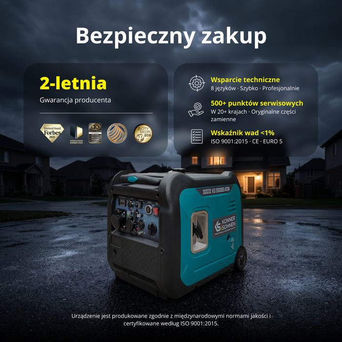 Generator inwerterowy KS 5500iE S ATSR