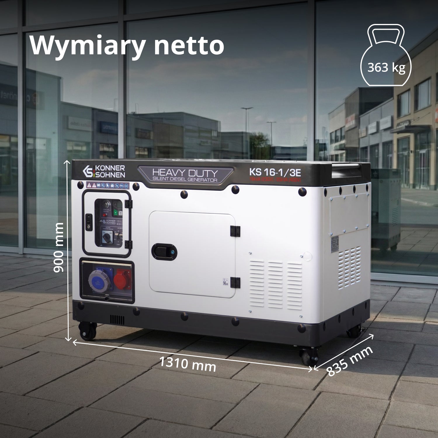 Generator dieslowski KS 16-1/3E
