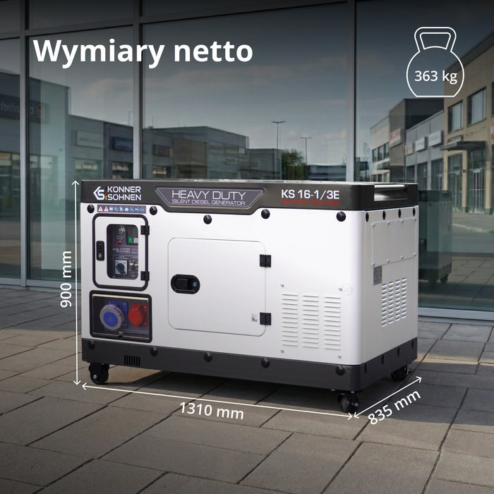 Generator dieslowski KS 16-1/3E