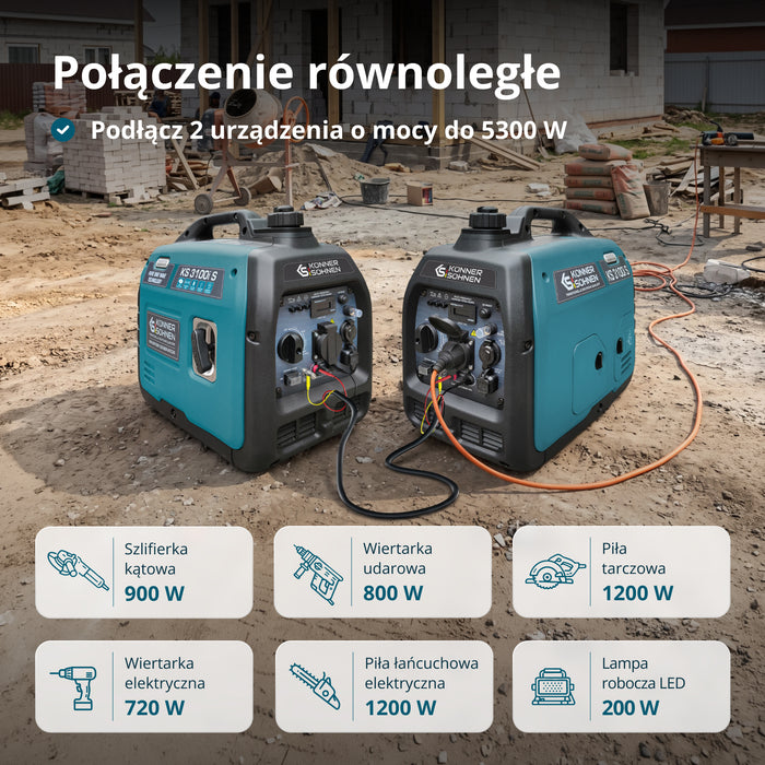 Agregat inwertorowy KS 3100i S