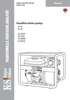 Gasoline motor pump K&S