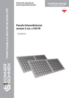 Panele fotowoltaiczne zestaw 2 szt. x 430 W KS SP430-HC